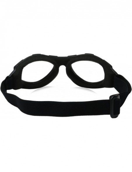 Goggle Eyewear BA001C Bugeye Goggle- Black Frame- Clear Lens - CI11SPTW0LR $11.08