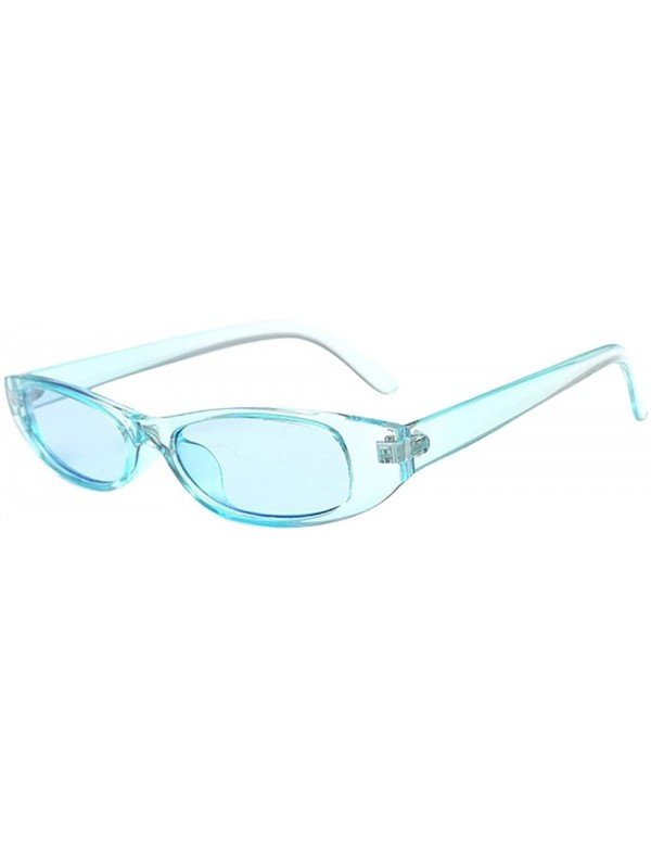 Goggle Sunglasses Goggles Eyeglasses Glasses Eyewear UV - Blue - CW18QQNM939 $12.20