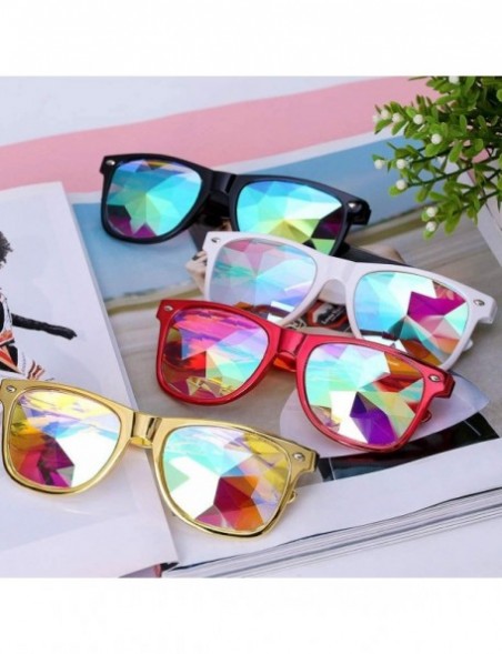 Oversized Fashion Oversized Round Sunglasses Men Women's Vintage Retro Mirror Glasses - Red - CN18RMZ6IX7 $11.74