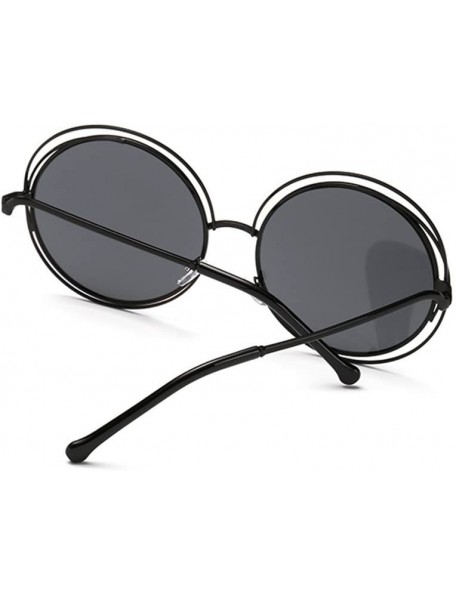 Sport Men Womens Retro Vintage Round Frame UV Glasses Sunglasses Flat Mirror Travel Goggles Sports Sunglasses (C) - C - C0194...