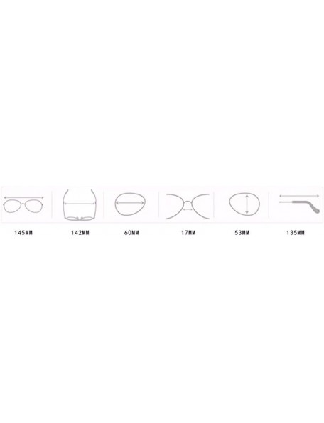 Cat Eye Colored Mens Womens Rose Big Frame Retro Vintage Sunglasses Eyeglasses - Multicolor-b - C118T86X08T $6.79