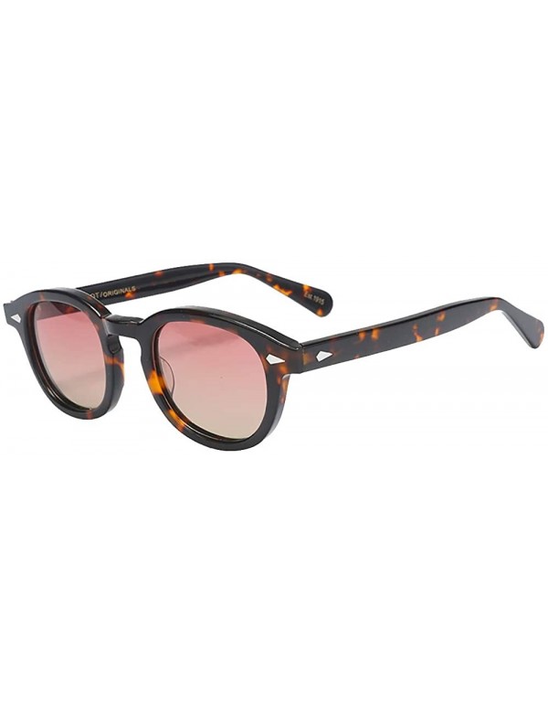 Oval Captain Plastic Sunglasses Fashion Gradation - C4 - CW18ZLEWZ4O $33.83