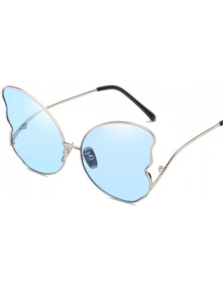 Rectangular Sunglasses Women Luxury Designer Glitter Decoration Glasses Rimless Sunglasses Eyewear - 4 - C718Y5DUC8W $27.34