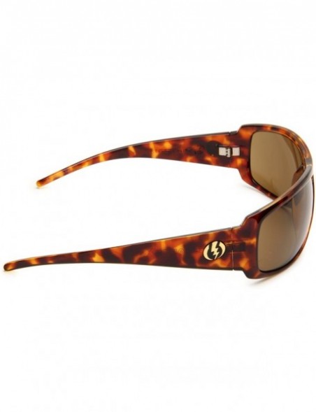 Oversized Visual Charge XL Sunglasses - Tortoise Shell Frame/Bronze Lens - CN119206Q3L $38.25