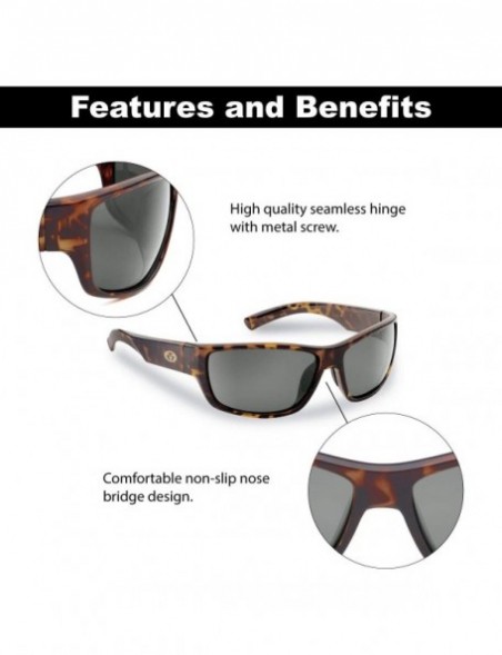 Sport Matecumbe Polarized Sunglasses with AcuTint UV Blocker for Fishing and Outdoor Sports - CW18YK93E9Q $20.31