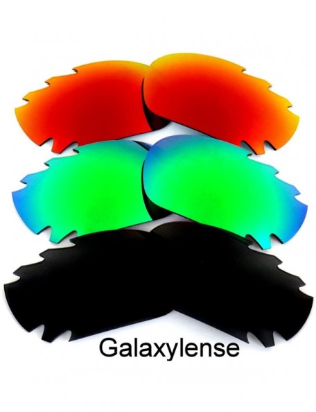 Oversized Replacement Lenses Racing Jacket Black&Green&Red Color Polarized 3 Pairs-FREE S&H. - Black&green&red - C61286JS0CN ...
