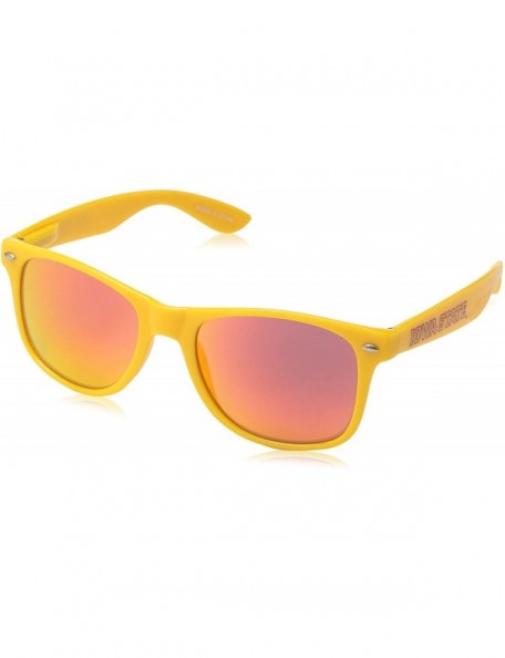 Sport NCAA Iowa State Cyclones IWST-2 Gold Frame - Red Lenses Sunglasses - One Size - Gold - C4119UYJMET $21.89