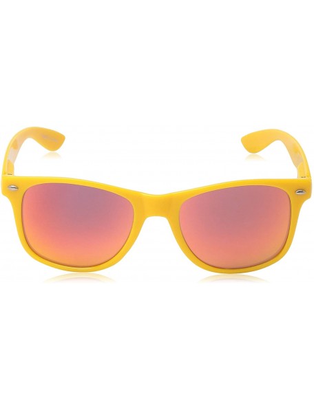 Sport NCAA Iowa State Cyclones IWST-2 Gold Frame - Red Lenses Sunglasses - One Size - Gold - C4119UYJMET $21.89