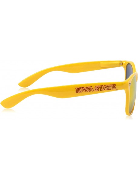 Sport NCAA Iowa State Cyclones IWST-2 Gold Frame - Red Lenses Sunglasses - One Size - Gold - C4119UYJMET $21.89
