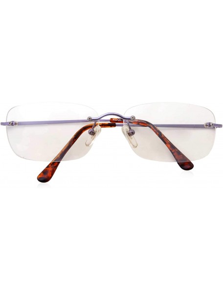 Sport Classic Rectangular Lightweight Metal Frame Sport Sunglasses for Men Women - Tortoise Clear - CK18OM5LEQR $14.68