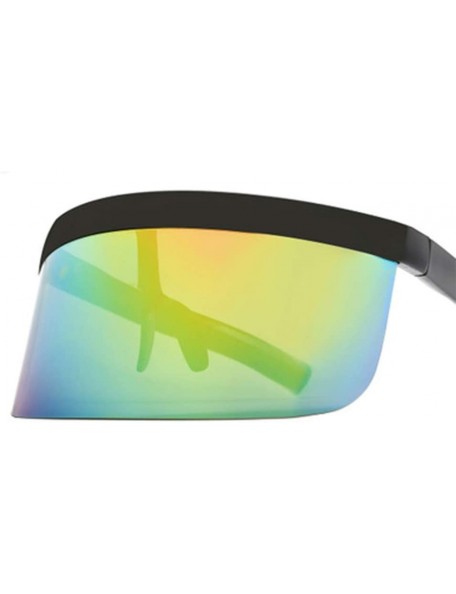 Goggle Oversized Goggles Sunglasses Against Peeping Sunscreen and Sandproof Sunglasses - 5 - C3190EX5ZGH $40.21