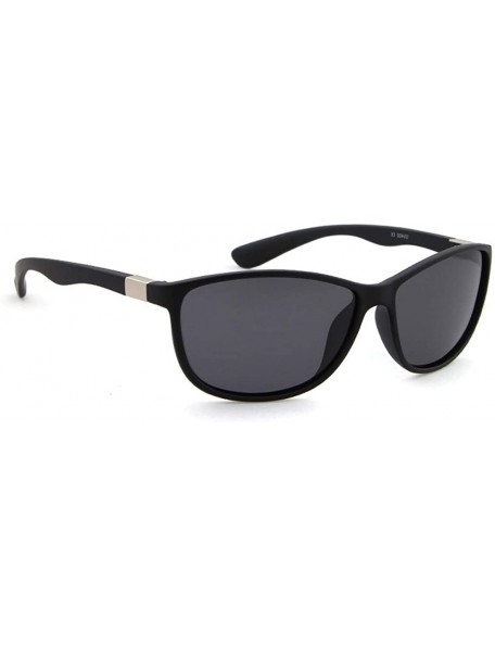 Oval Polarized Driving Sunglasses for Mens Oval Women UV400 Protection Dark Glasses - CN18R7X3CZM $12.92