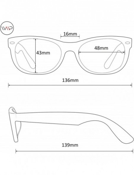 Round Vintage Inspired Mirror Lens Round Horned Rim Frame Retro Sunglasses - Tortoise Clear / Black Lens - CM182HNL7E0 $12.96