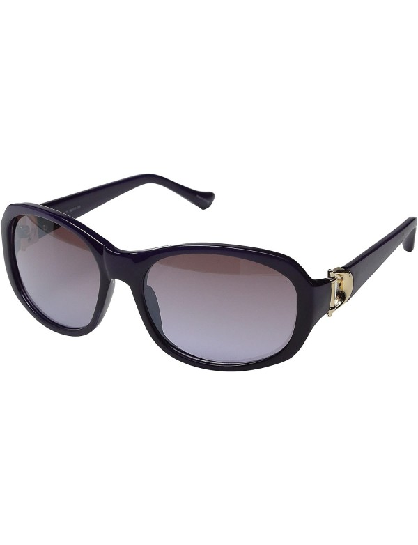 Rectangular Women's 053-72 Purple Sunglasses - CA12DPQ7Y2T $37.85