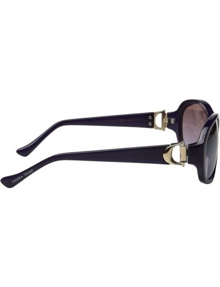 Rectangular Women's 053-72 Purple Sunglasses - CA12DPQ7Y2T $37.85