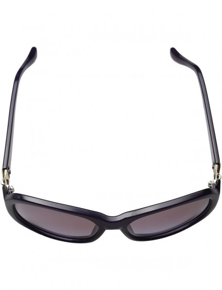 Rectangular Women's 053-72 Purple Sunglasses - CA12DPQ7Y2T $37.85