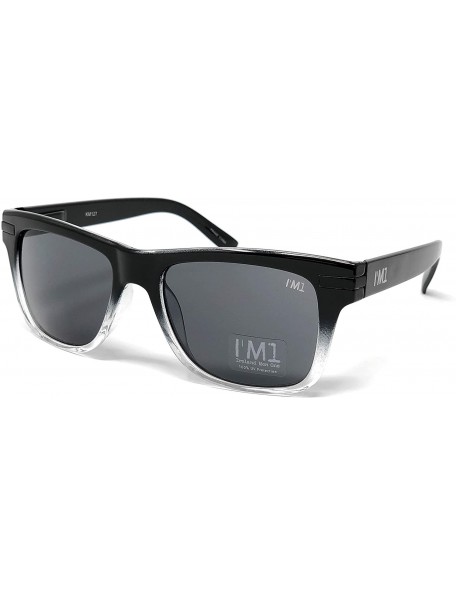 Square Unisex Women Men Fashion Sunglasses 100% UV Protection - See Shapes & Colors - Black Smoke - C718TQELT55 $13.44
