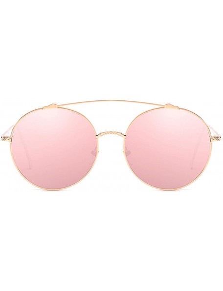 Oversized Children Polarized Sunglasses Protection Festival - Gold Silver Pink - CU18TQKDO57 $33.77