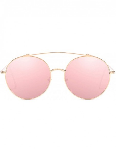 Oversized Children Polarized Sunglasses Protection Festival - Gold Silver Pink - CU18TQKDO57 $21.90