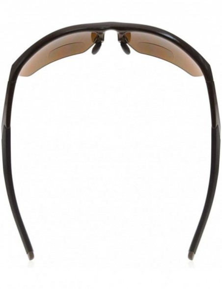 Sport Retro Mens Womens Sports Half-Rimless Bifocal Sunglasses - Pearly Brown - CR189AK7WGE $25.86