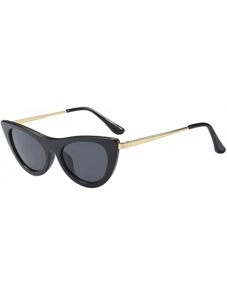Wayfarer Classic Lenses High Level of Clarity Designer Sunglasses for Women Holiday - Black - CO18G8403M4 $13.48