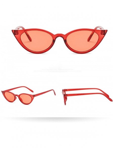 Oval Sunglasses Vintage Rapper Glasses Eyewear - A - CO18QOD6AO2 $7.65