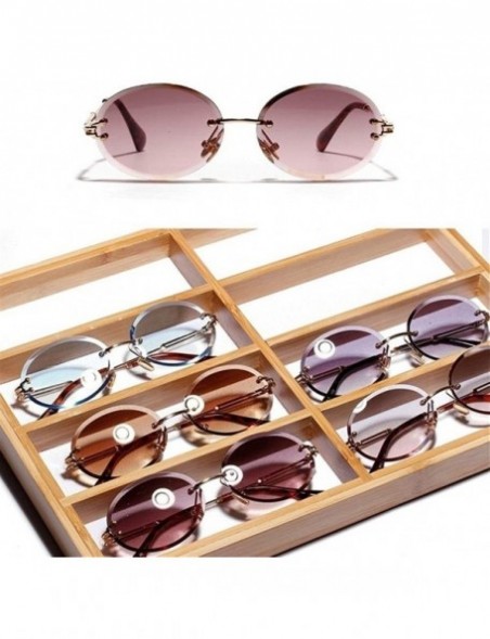 Oval Fashion Progressive Sunglasses Borderless Colorful - H - CI198EYZK4T $18.49