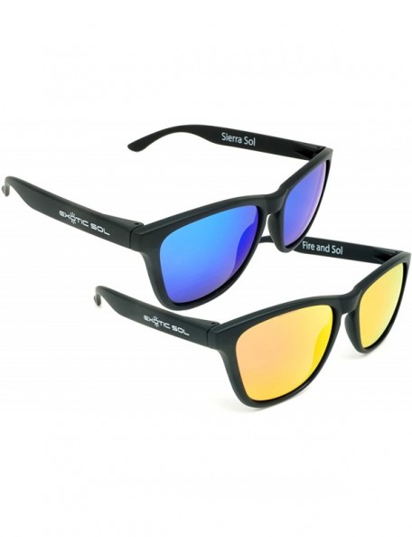 Round Two Pair Polarized Sunglasses Bundle - Sierra-fire - CK18K74QCIS $28.21