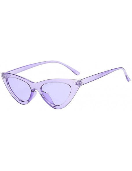 Cat Eye Women Goggles Cat Eye Glasses Vintage Style Retro Classic Sunglasses - D - CE18Q4XMX7O $7.71