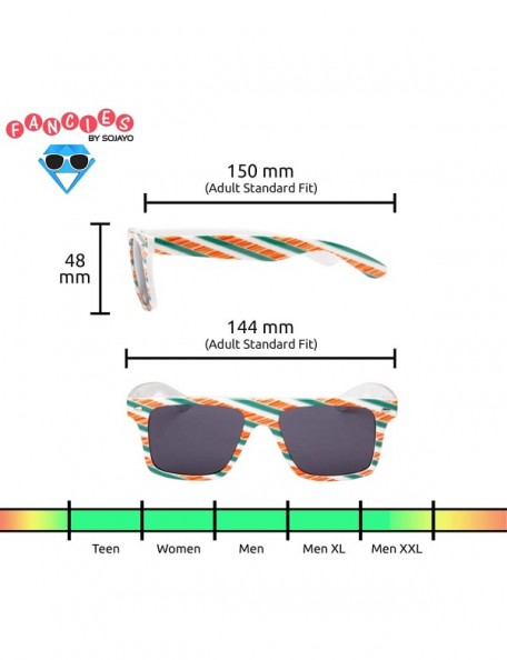 Wayfarer HQL Fancies by Sojayo Premium Summer- Beach- Party- Sexy Sunglasses (Multiple Colors) - C418C3NR5C9 $11.54