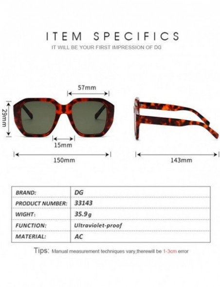 Rimless Oversized Square Aviator Polarized Sunglasses Big Flat Square Frame UV400 100% Protection Eyewear - Multicolor -a - C...
