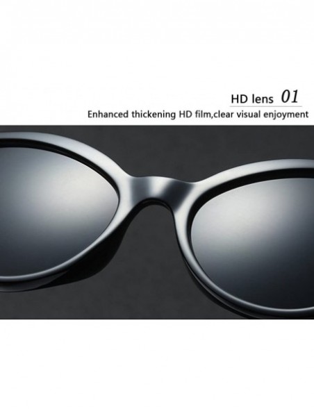 Wayfarer Ladies Sunglasses Women Cat Eye Designer for Holiday Driving Travel UV400 - Pink - CU18G82AQOA $8.80