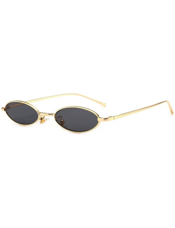 Aviator Vintage Sunglasses Women Party Sun Glasses Small Oval Red Pink Eyeglasses - C01 - CK18TZISQ3R $19.36