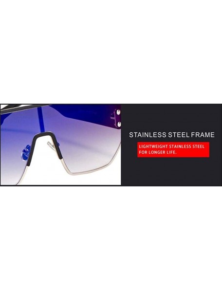 Aviator New sunglasses - ladies coated sunglasses - retro sunglasses - D - CW18S5C8W0D $48.84