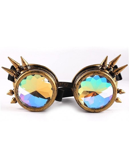 Oversized Sunglasses for Men Women Steampunk Goggles Vintage Glasses Retro Punk Glasses Eyewear Sunglasses Party Favors - C -...