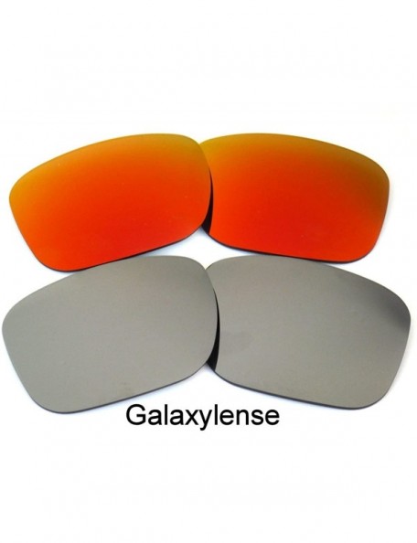 Oversized Replacement Lenses Holbrook Gray&Red Color Polorized 2 Pairs-FREE S&H. - Gray&red - CS127WJKJGN $12.77
