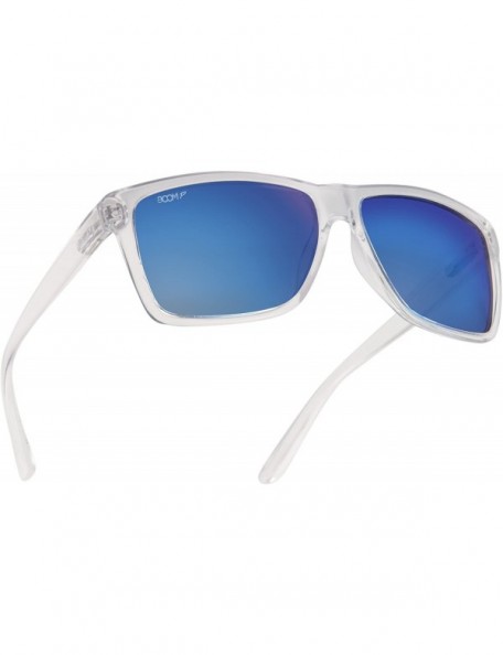Rectangular Surge Polarized Sunglasses by Dimensional Optics - Mr Freeze - CQ1867NYN4S $22.14