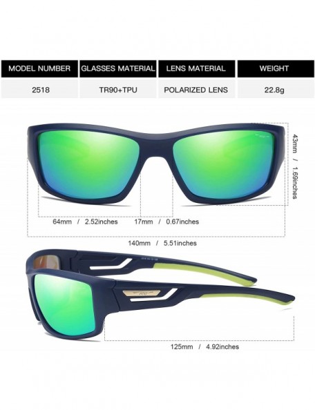 Rimless Polarized Sports Sunglasses TR90 Unbreakable Frame for Men Women Running Cycling Fishing Golf Baseball 2518C3 - CU18M...