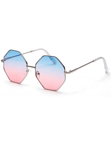 Aviator Women New Vintage Eye Sunglasses Retro Eyewear Fashion Radiation Protection Sunglasses - C - CA18SNY6WO9 $7.28