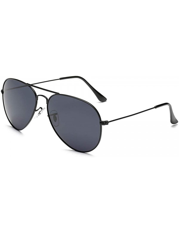 Aviator LIGHTWEIGHT Polarized Aviator Sunglasses for men and women WITH CASE 100% UV Protection 58MM - CD18TIGK4X6 $9.16