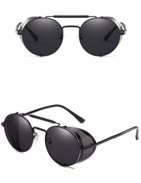 Aviator Steam sunglasses for men and women in Europe and America - A - CT18Q92ZEO8 $31.60
