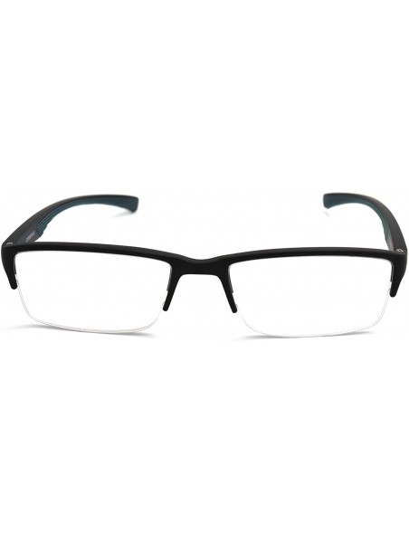 Rimless 6904 SECOND GENERATION Semi-Rimless Flexie Reading Glasses NEW - A4 Dark Green - CH18WYD4WM7 $17.43