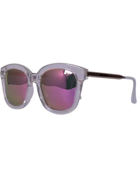 Butterfly p560 Classic Butterfly Polarized - for Womens 100% UV PROTECTION - Black-silvermirror - C2192TGOAOR $20.42