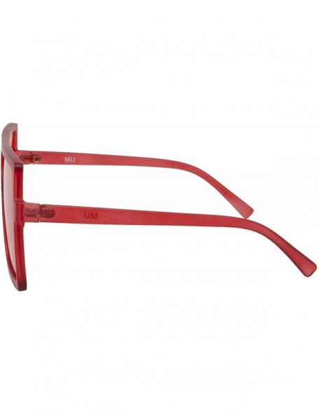 Shield RAVE EYEWEAR FOR DJ/DANCER/FASHION/CYBER/EDM/PARTY/CLUB/MUSIC FESTIVALS - Red - C9198TX0IUT $12.18