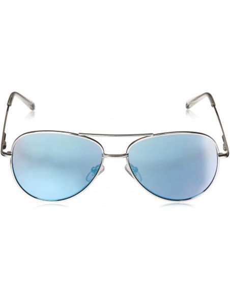 Aviator Heat Wave Reading Aviator Sunglasses - Blue_silver - CA1806X39T8 $44.08