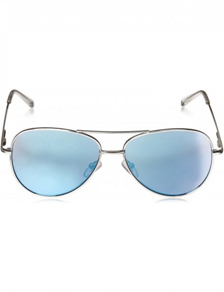 Aviator Heat Wave Reading Aviator Sunglasses - Blue_silver - CA1806X39T8 $25.99