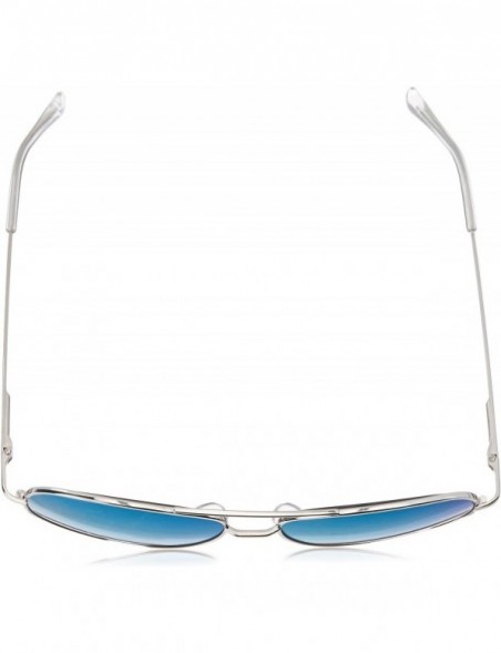 Aviator Heat Wave Reading Aviator Sunglasses - Blue_silver - CA1806X39T8 $25.99