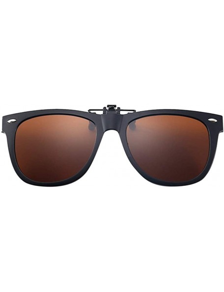 Sport Polarized Clip-on Sunglasses Anti-Glare Driving Outdoors Glasses for Prescription Glasses Trendy Eyeglasses - CO196IY4Z...
