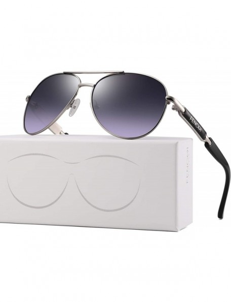 Aviator Classic Aviater Sunglasses for Women Men Metal Frame Mirrored Lens Driving Fashion Sunglasses 16884 - CI187GXI4RA $15.57