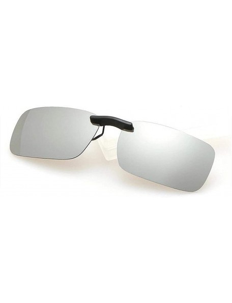 Oval New Unisex Polarized Clip Sunglasses Near-Sighted Driving Night Vision Lens Anti-UVA Anti-UVB Cycling Riding - CW197A2TE...